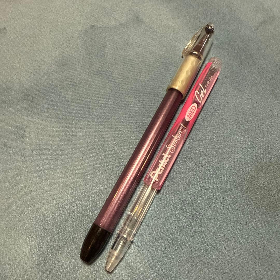 HELLO KITTY 赤いチェック柄ボールペン89年物 HELLO KITTY アイテム