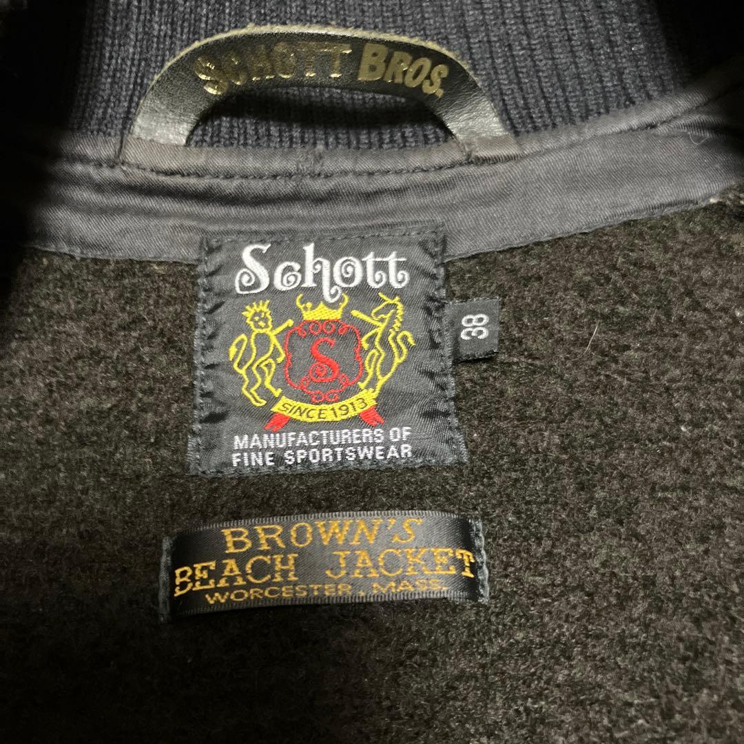 ショット×ブラウンズビーチ フルカウント ファラオコート 38 美品