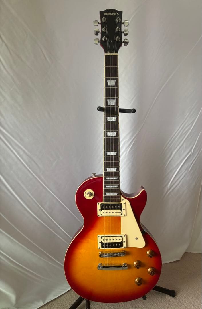 美品 BUSKER'S BLS300レスポールタイプ サンバースト BUSKER'S BLC300 レスポールタイプ サンバースト エレキギター