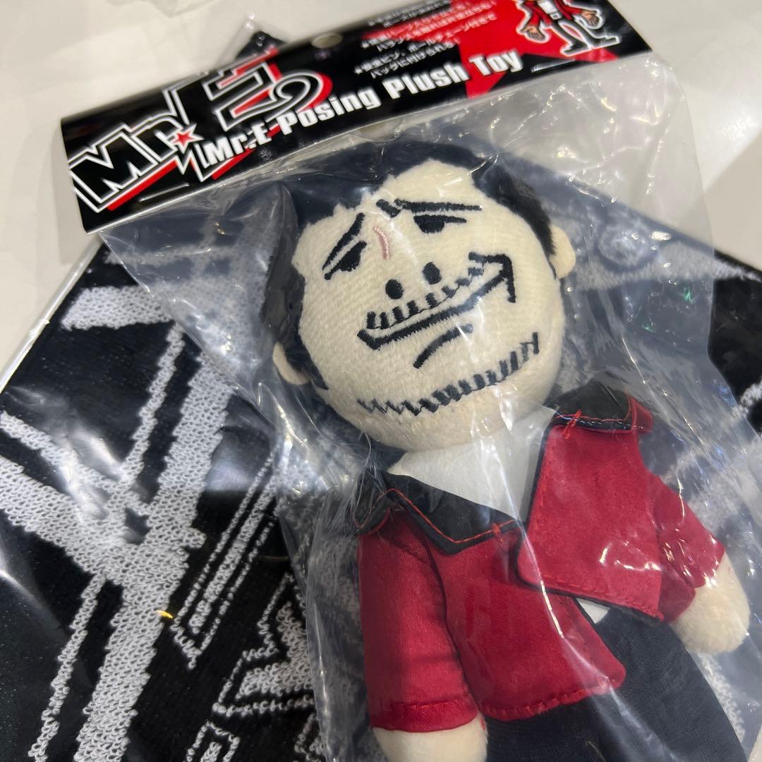 専用‼️矢沢永吉 MR.Eぬいぐるみ2点セット 矢沢永吉 M r-E赤ポージング