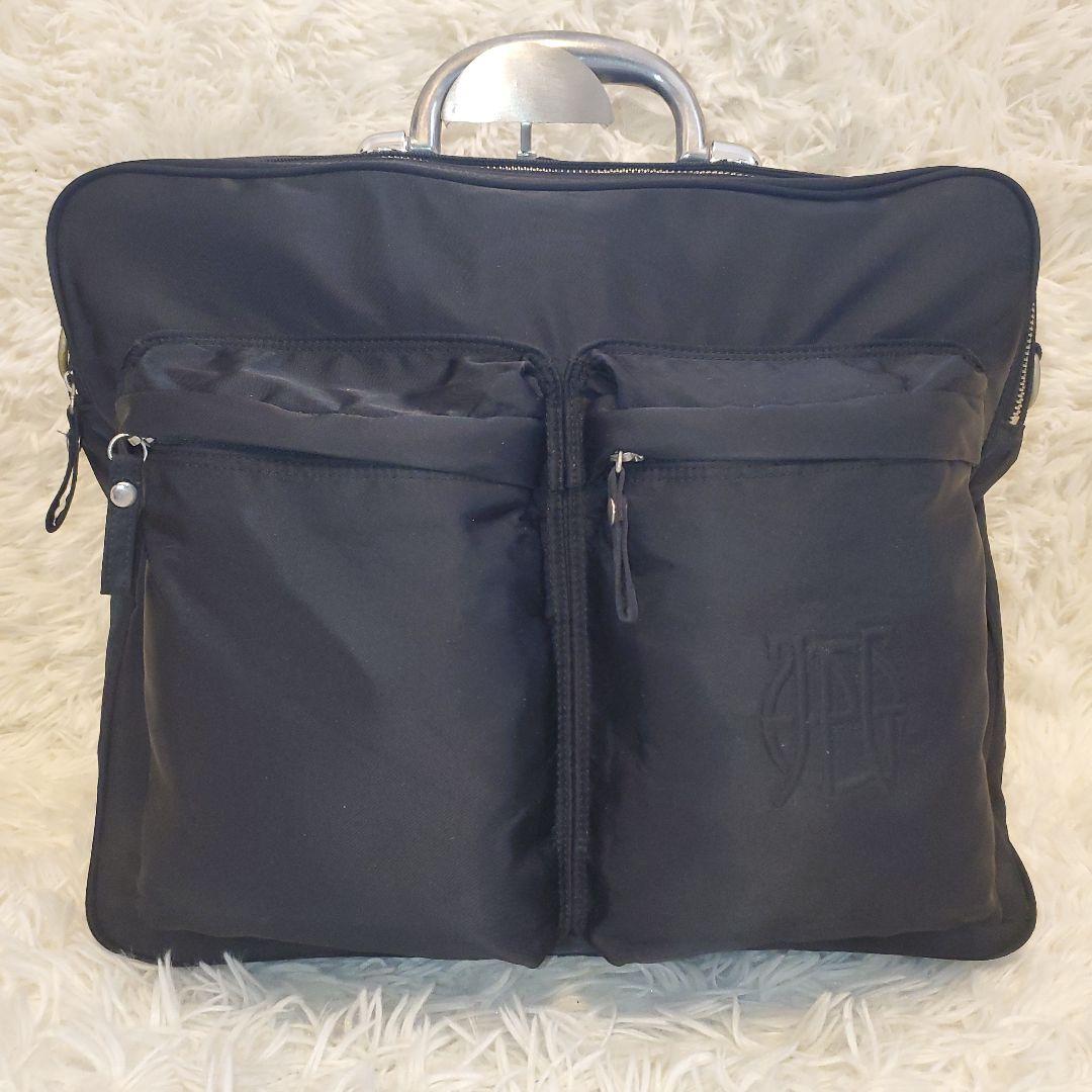 ⭐極美品⭐ジャンポール・ゴルチエ メタルハンドル 3way ビジネスバッグ 黒