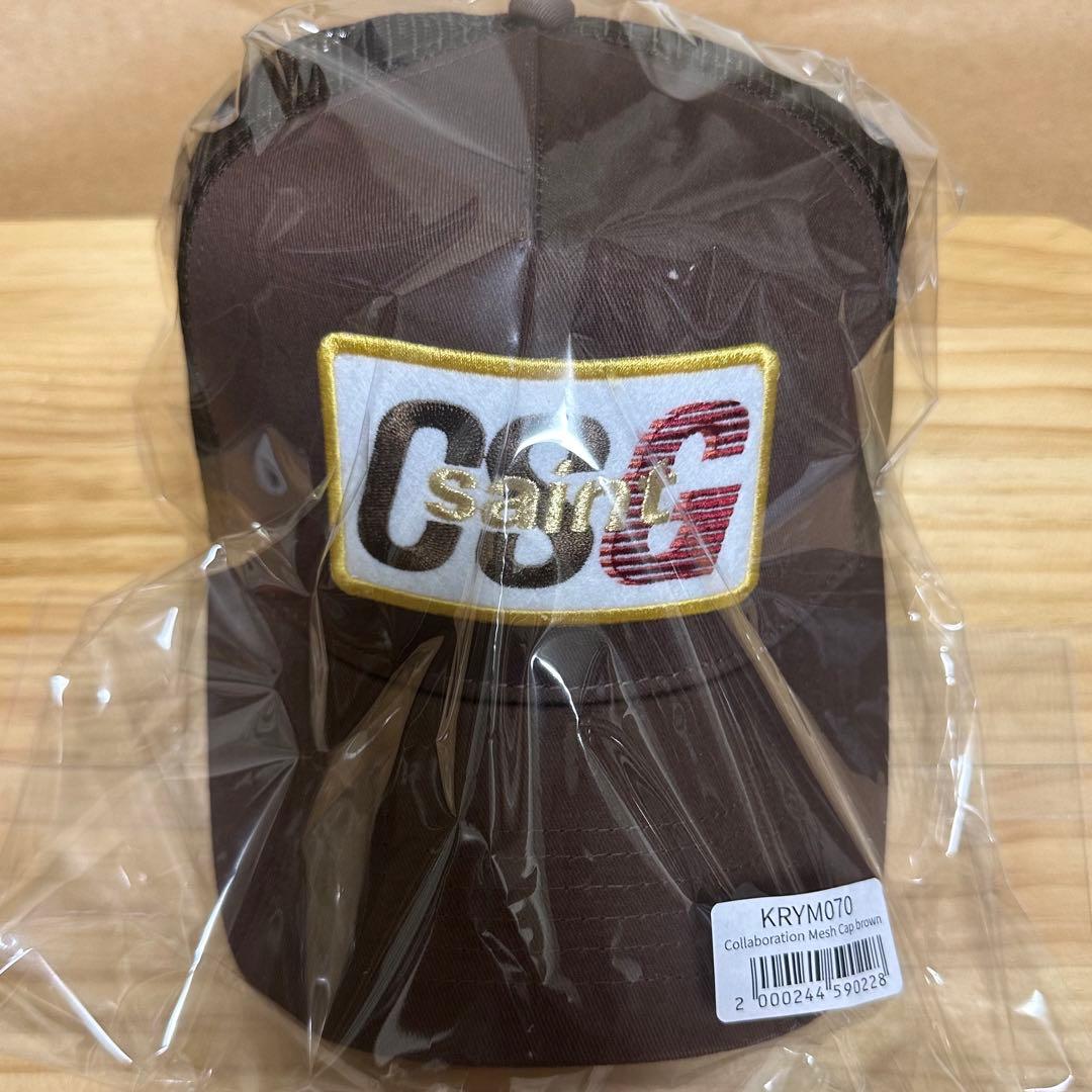 黒夢 × SAINT Mxxxxxx Mesh Cap コラボ キャップ 黒夢 × SAINT Mxxxxxx