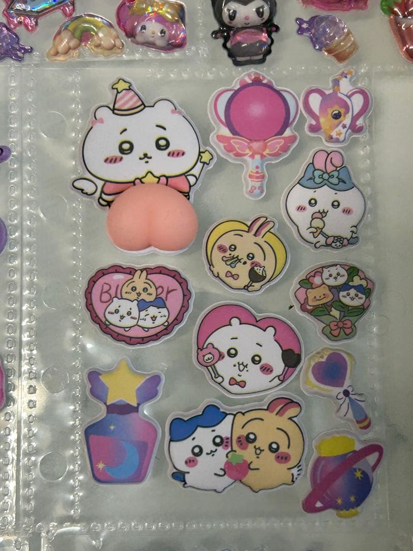 シール帳完成品サンリオたまごっちちいかわ日焼けボンボンドロップうる