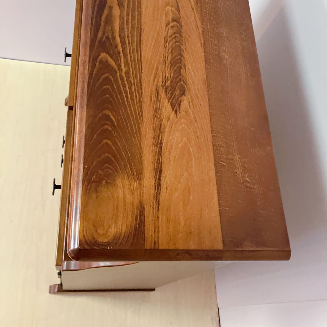 karimoku カリモク コロニアル 電話台 FAX台 サイドチェスト 木製