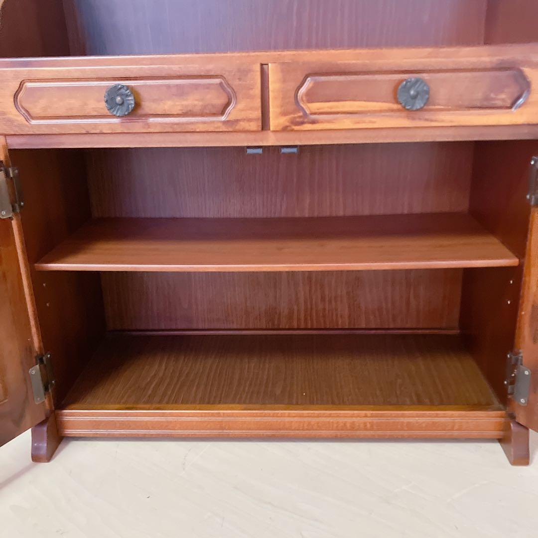 karimoku カリモク コロニアル 電話台 FAX台 サイドチェスト 木製