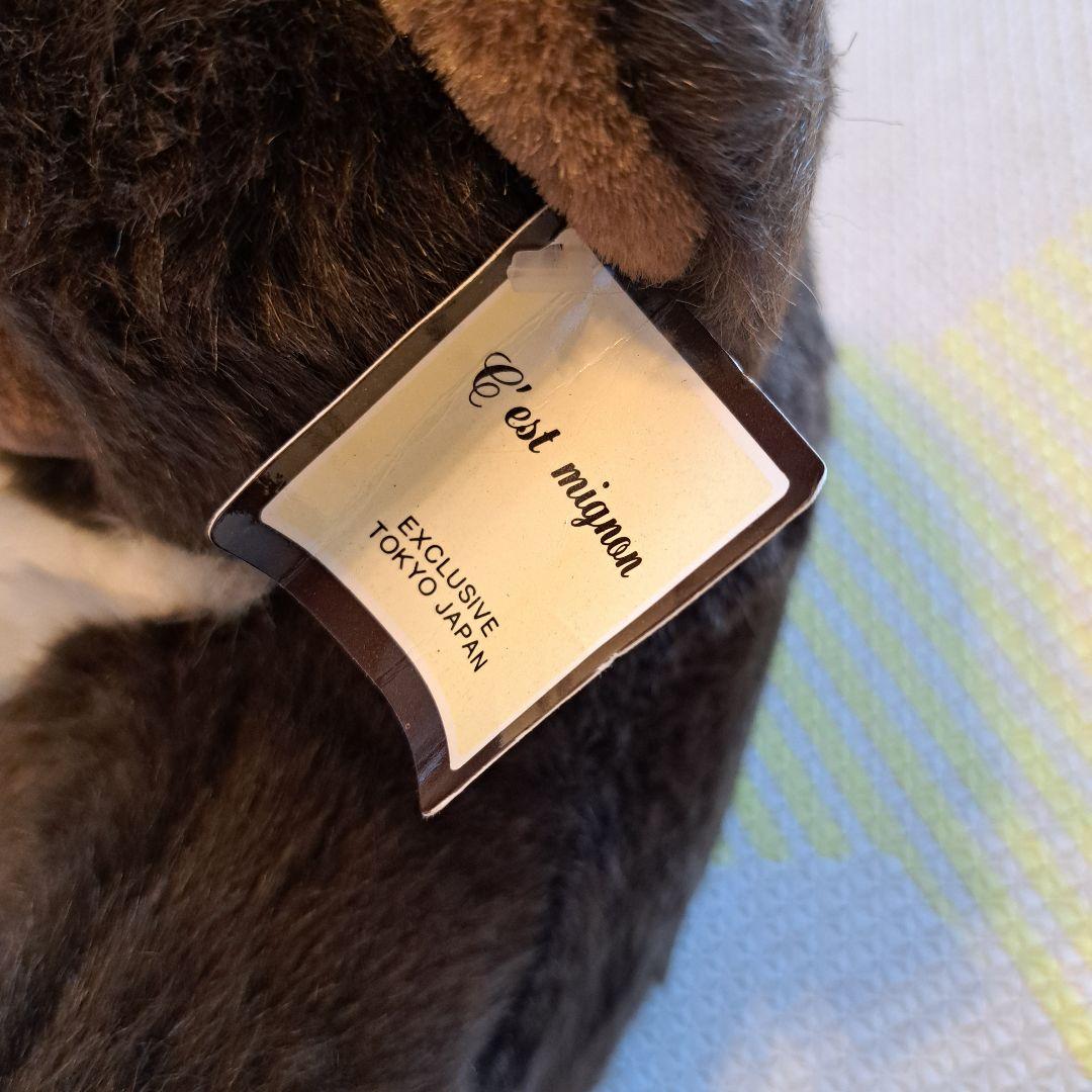 c' est mignon 茶色　ぬいぐるみ セミニョン　ツキノワグマ　くま