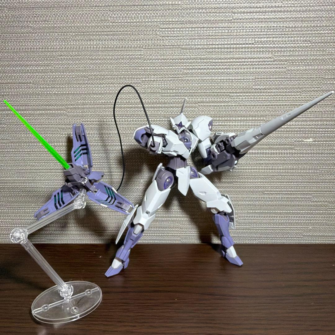 水星の魔女　HGガンプラ9体セット（MS拡張パーツセット、アクションベース付き）