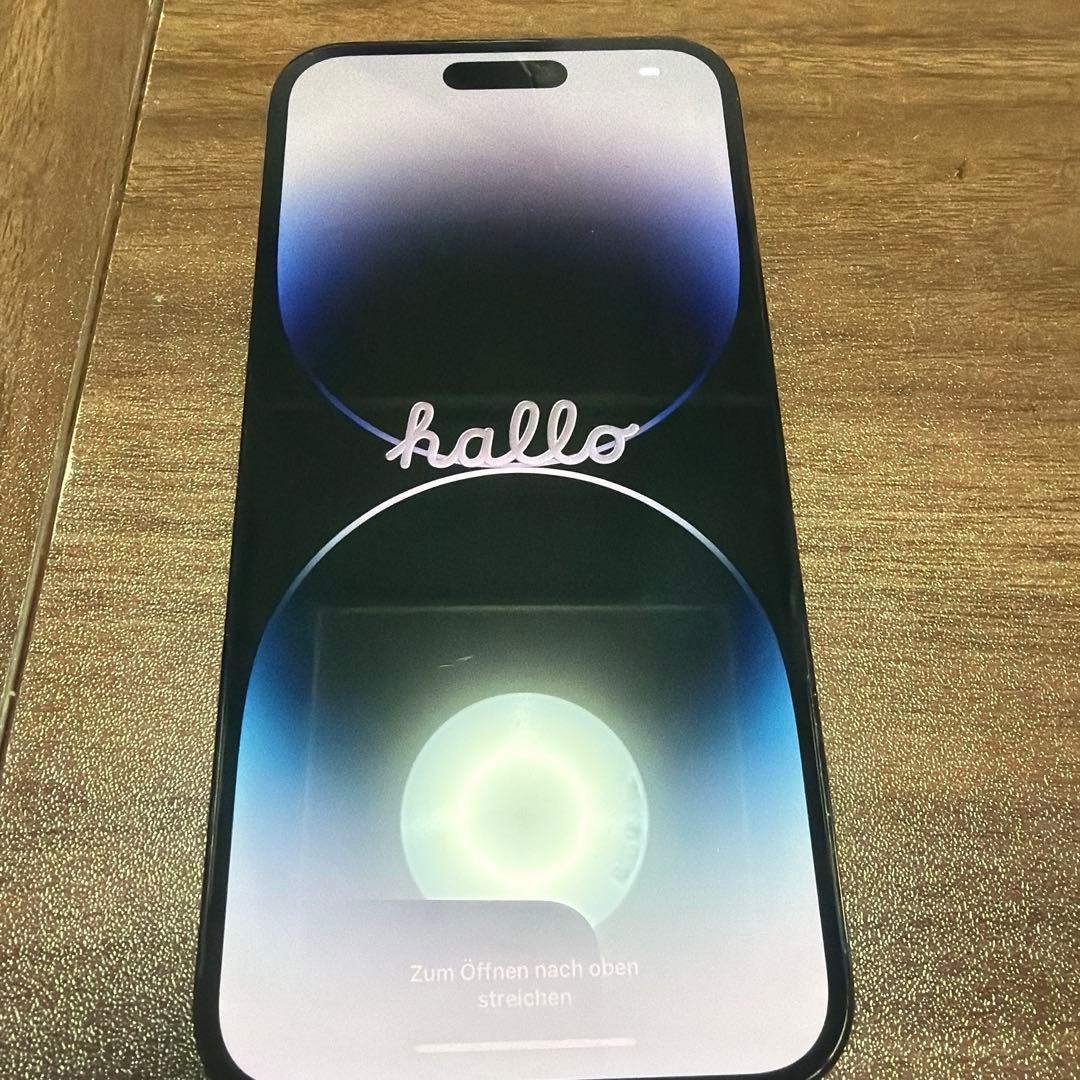 iPhone14ProMax256GB バッテリー容量99% 箱＋純正ケーブル付