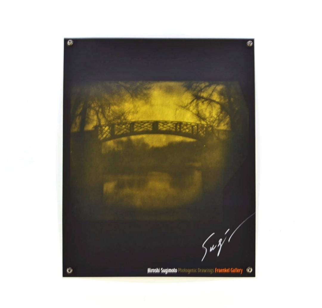 杉本博司: PHOTOGENIC DRAWINGS ポスター／サイン入り