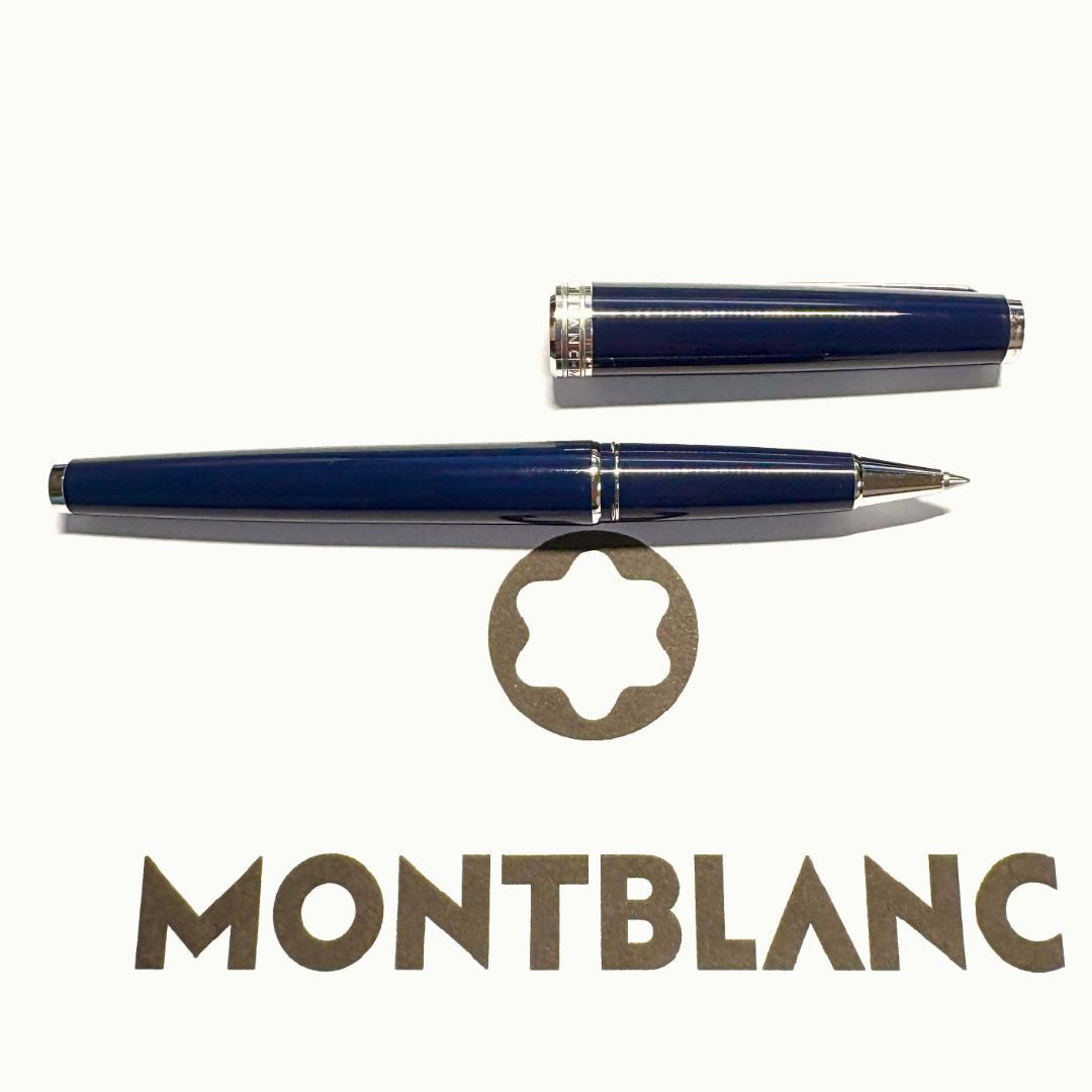 233.モンブラン PIX RB ネイビー/Pt MB114809 美品 希少品