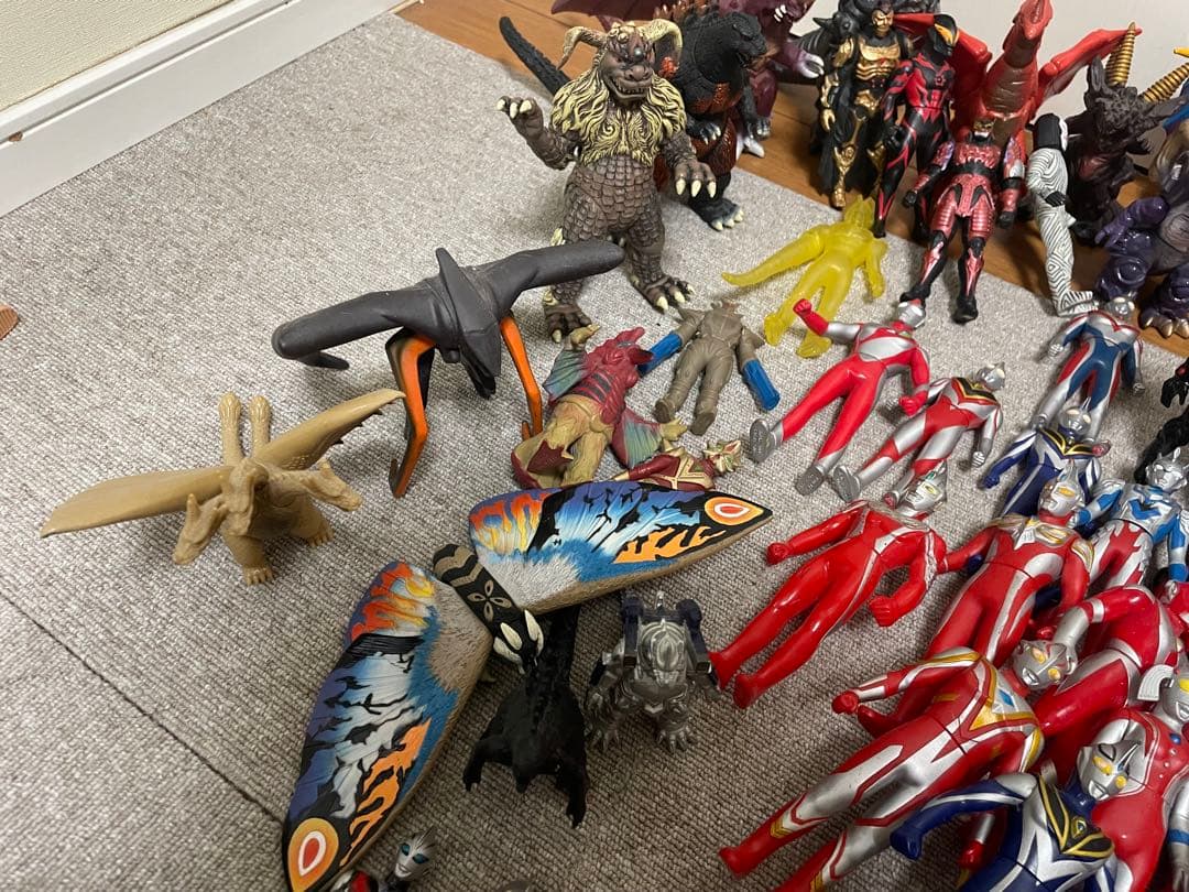 ウルトラマンシリーズ ゴジラシリーズ ソフビ フィギュア まとめ売り