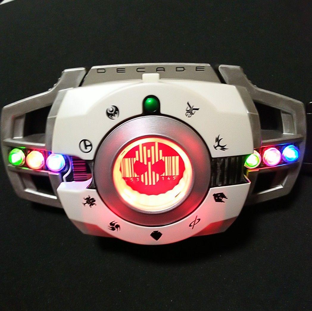 改造品 LED発光 変身ベルト DXディケイドライバー 仮面ライダー