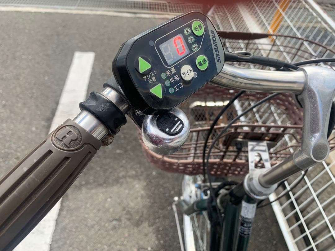 電動アシスト自転車 プリティッシュグリーンA18ALY0007 26インチ