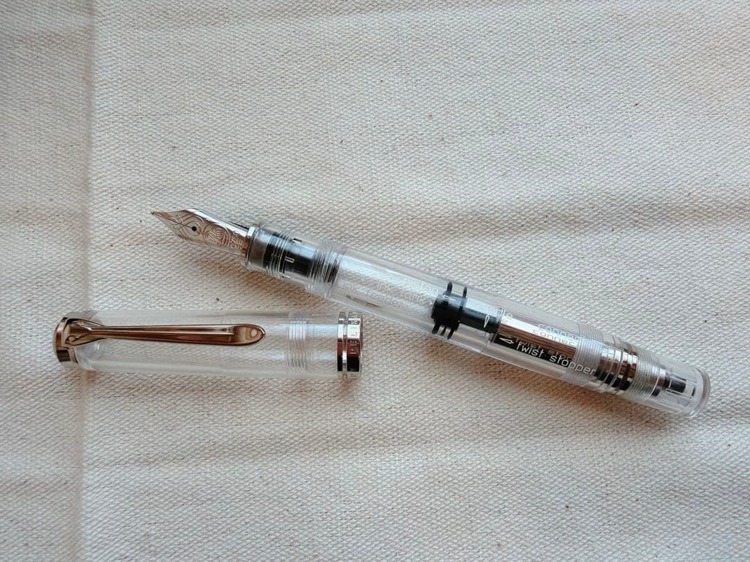 お値下げ不可 ペリカン 万年筆 M805 デモンストレーター 刻印 EF