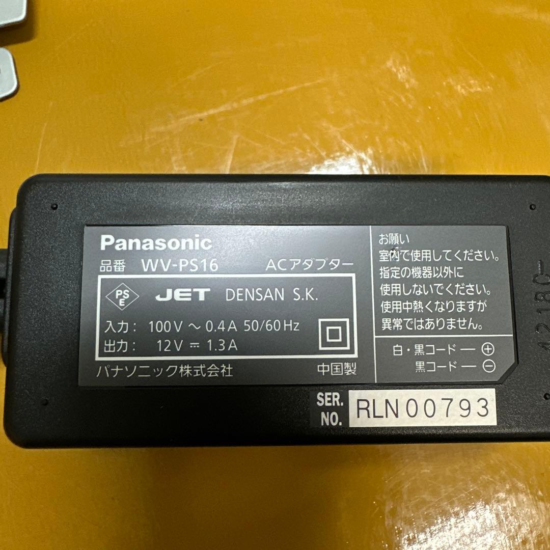 Panasonic BB-SC384B 防犯カメラ 電源アダプター付）