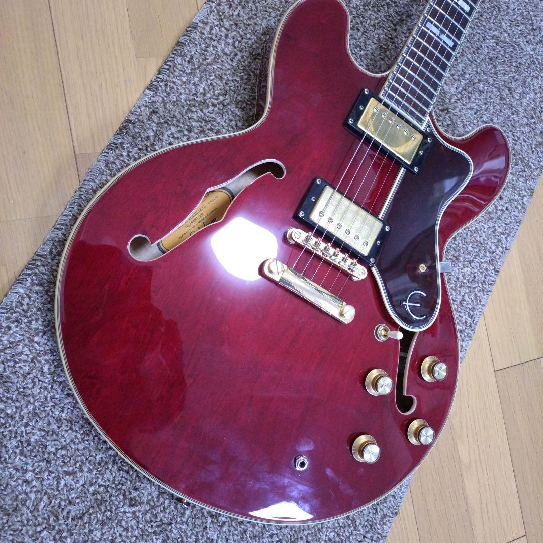 Epiphone シェラトン2pro セミアコ エレキギター