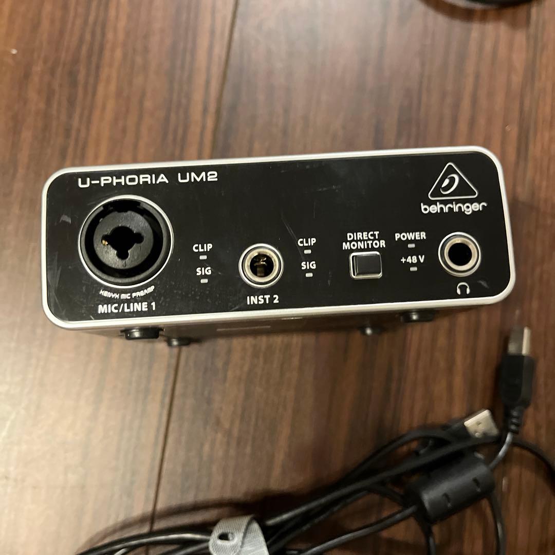 配信セット　録音セット　audio-technica コンデンサーマイクなど