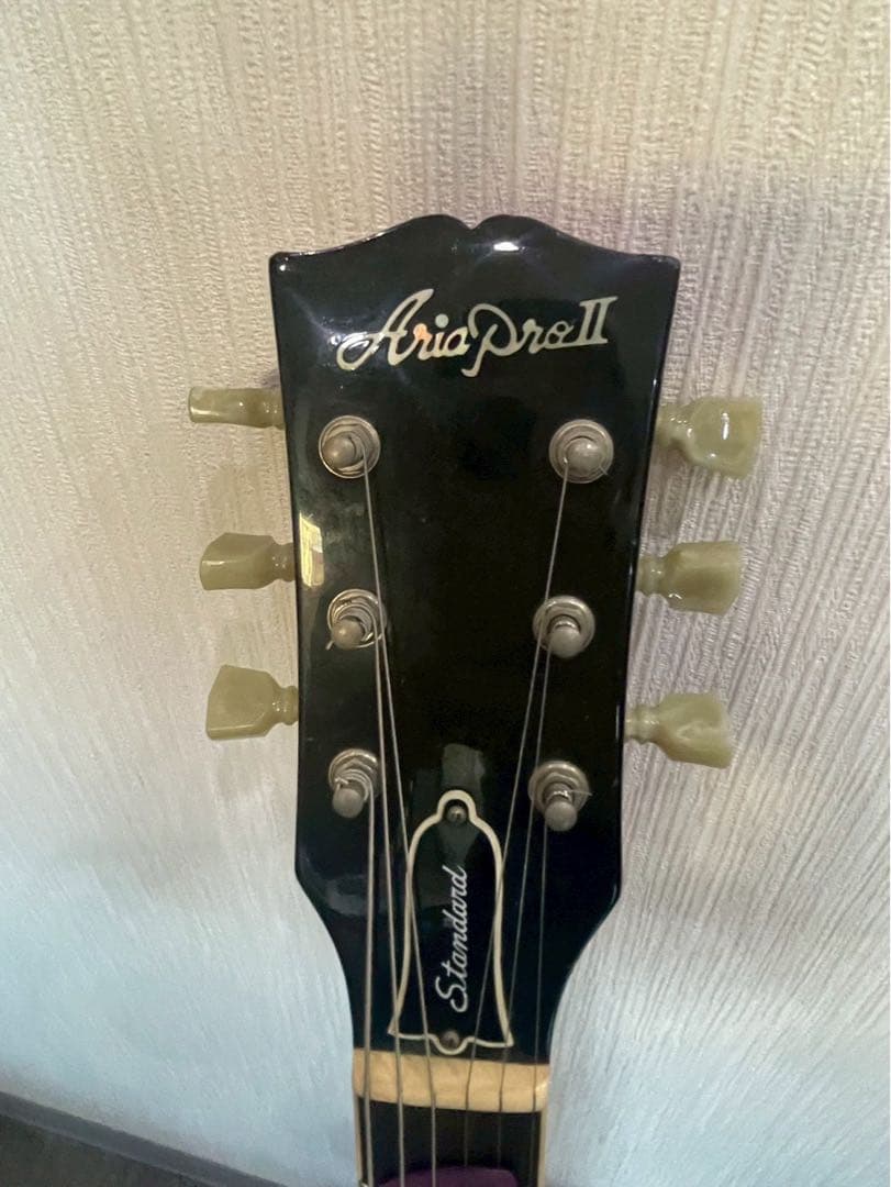 希少】レスポール Aria Pro Ⅱ エレキギター ハードケース付 楽器・機材