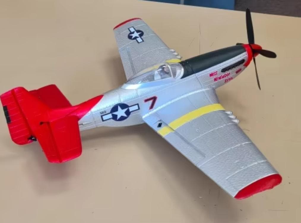 P51D RC飛行機ラジコンマスタング航空機 XPilot 安定化システム付き