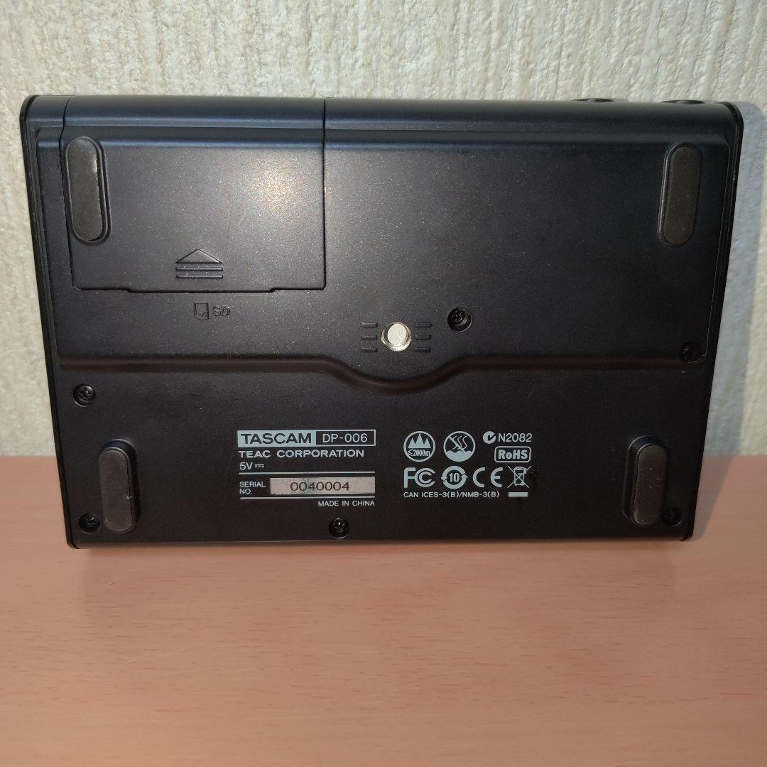 TASCAM DP-006 マルチトラックレコーダー