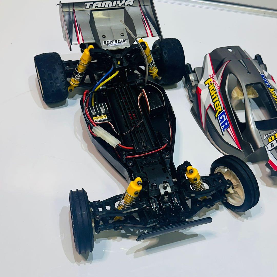 ガ*ム様 TAMIYA 電動RCカー XB スーパーファイターGR DT02シャ