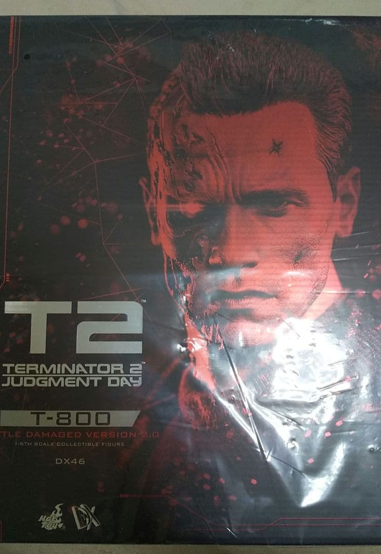 ホットトイズ ムービーマスターピース T-800 バトルダメージ 2.0版