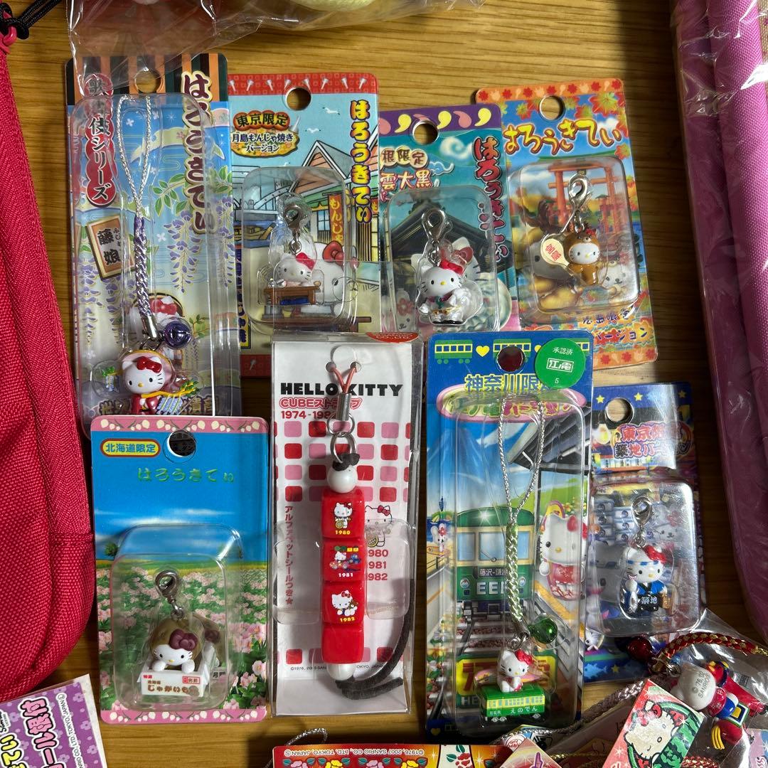 希少☆キティちゃん ストラップ ボールペン ミラー ぬいぐるみ雑貨