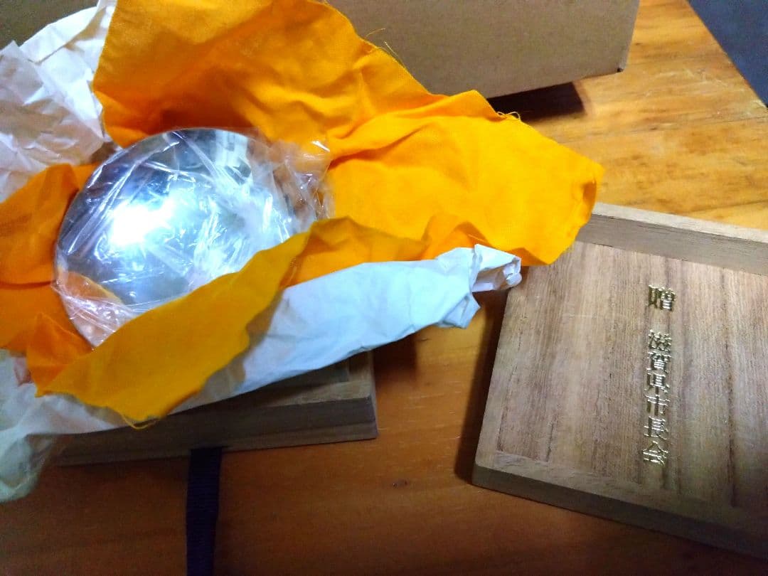 銀盃　純銀　刻印あり 約43.8g
