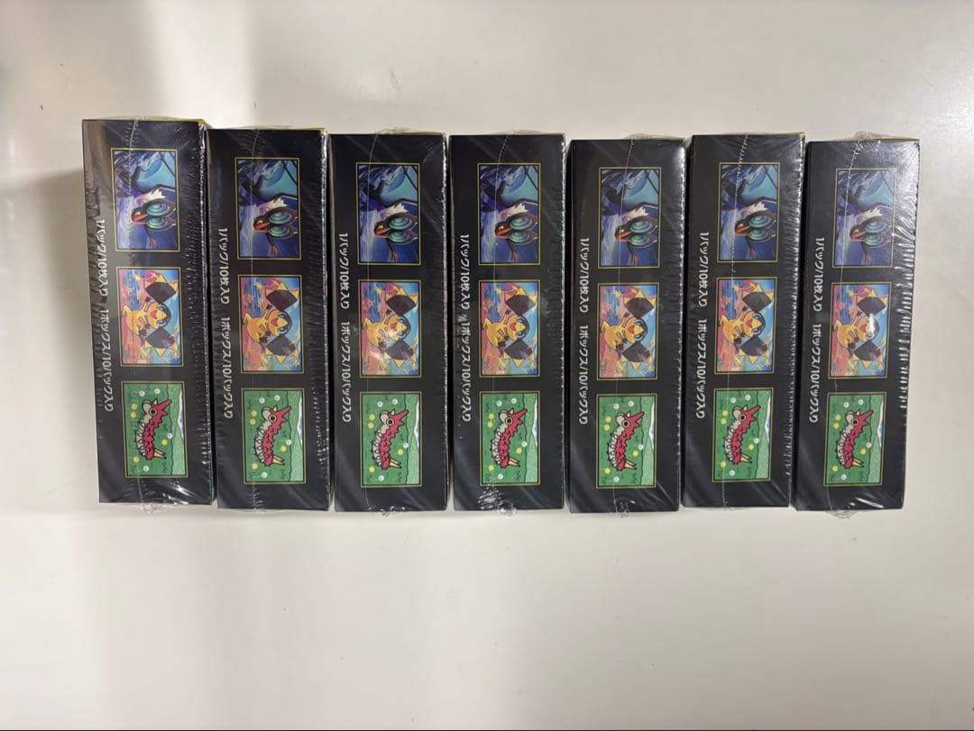 シュリンク付きポケモンカードMEGA ハイクラスパック　ドリーム ex 7BOX