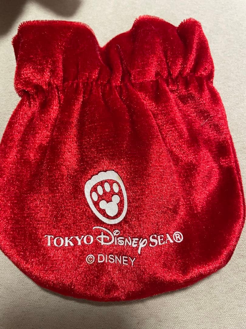 ディズニー　ダッフィー　赤ダグ　クリスマス限定　ストラップ