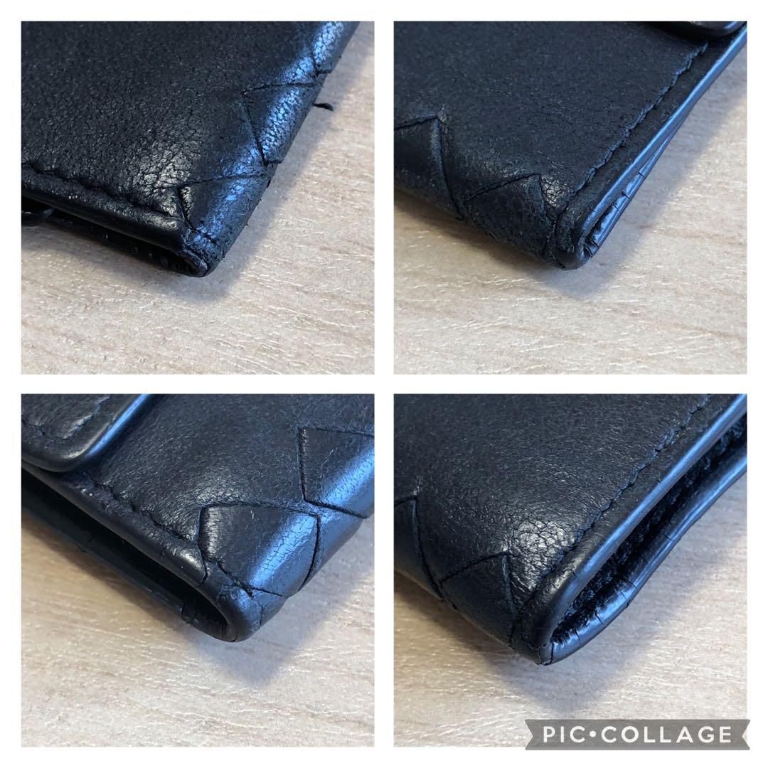 ✨極美品✨ボッテガ キーケース バイカラー 6連 イントレチャート