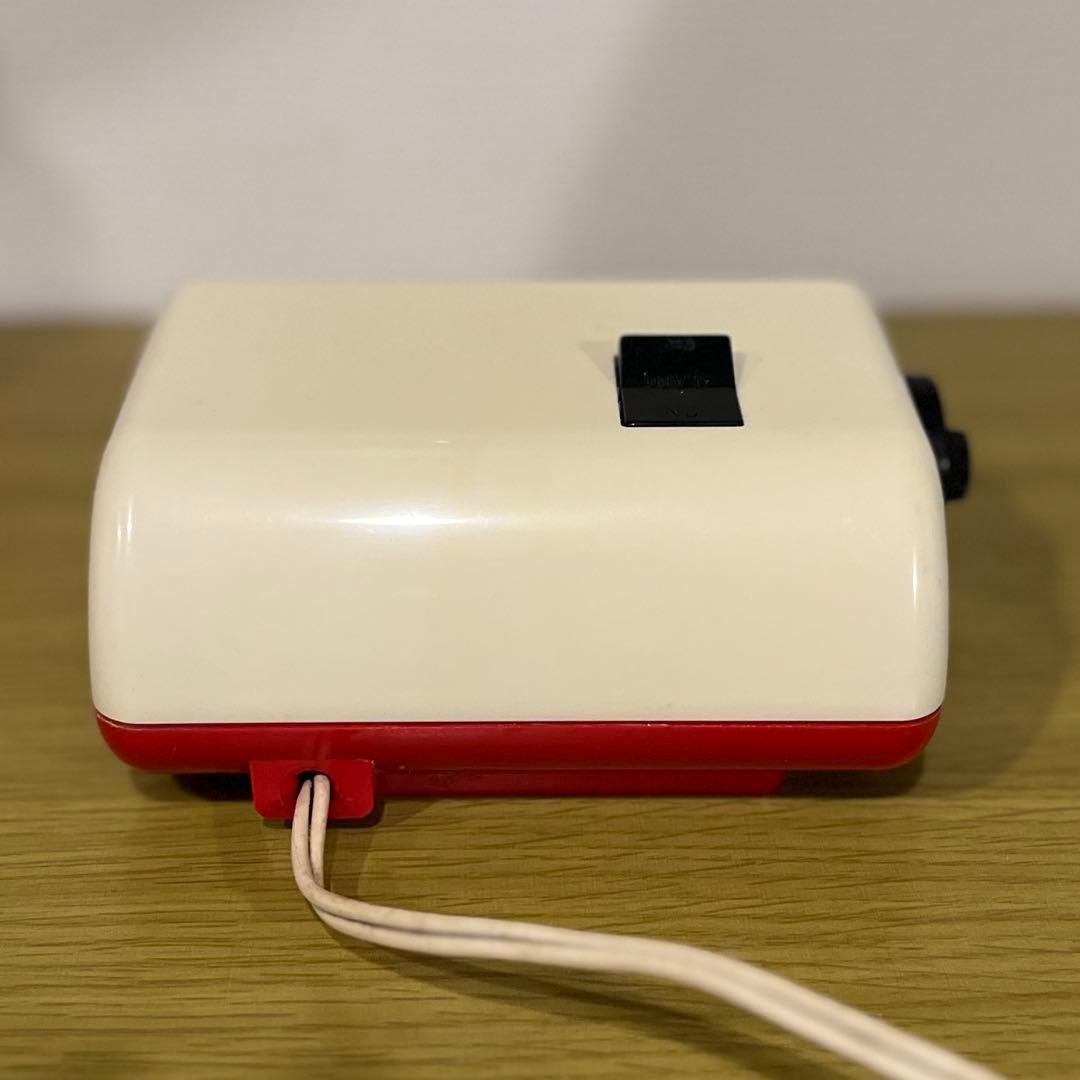 メンテ済・動作正常】CITIZEN パタパタ時計 ハイリーフ・カーチス赤白