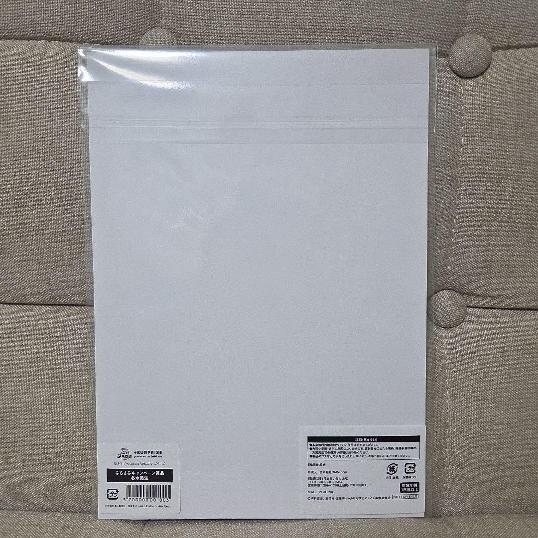 道産子ギャルはなまらめんこい　ぷらさぷ　くじ　ビジュアルシート　冬木美波