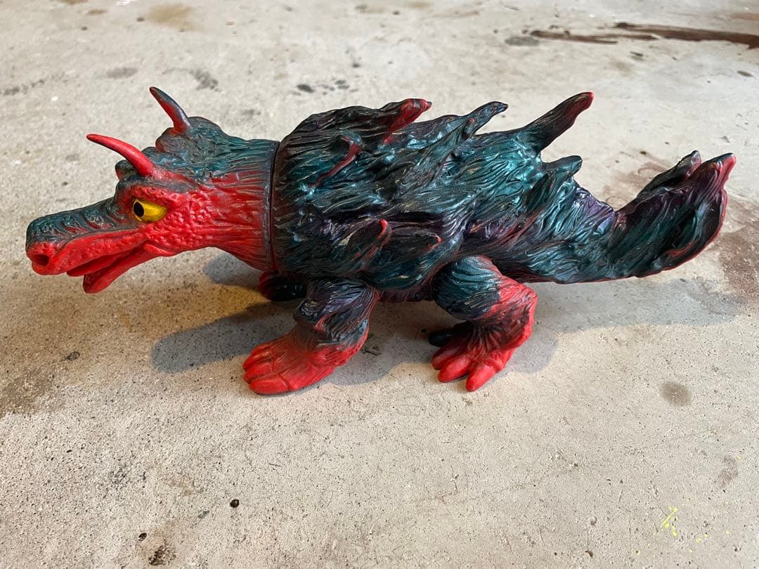 火山怪獣バロン マルサン ソフビ