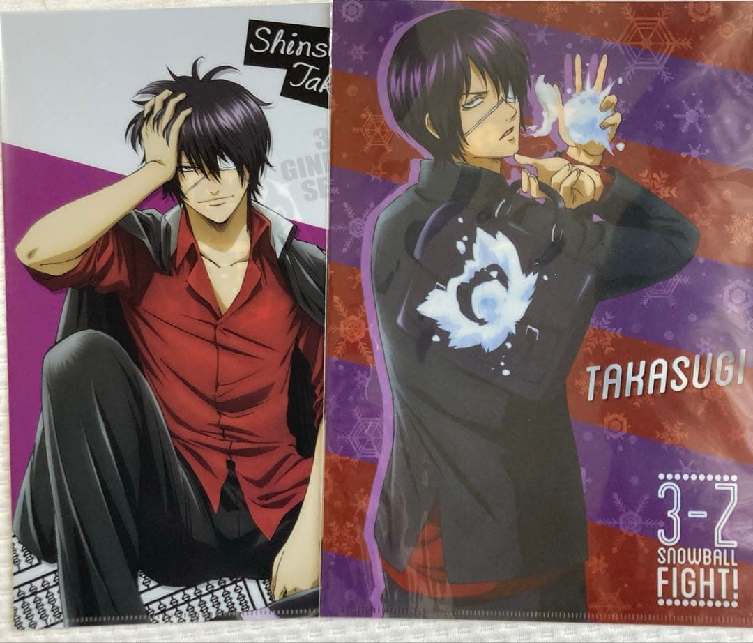 銀魂 高杉晋助 クリアファイル】銀魂 描き下ろしイラスト 高杉晋助