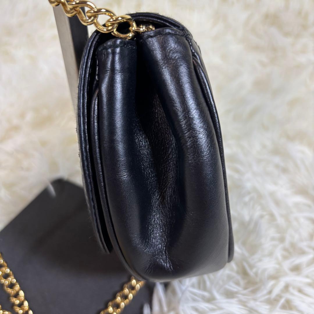 【美品✨】 フェラガモ ショルダーバッグ ヴァラリボン オールレザー