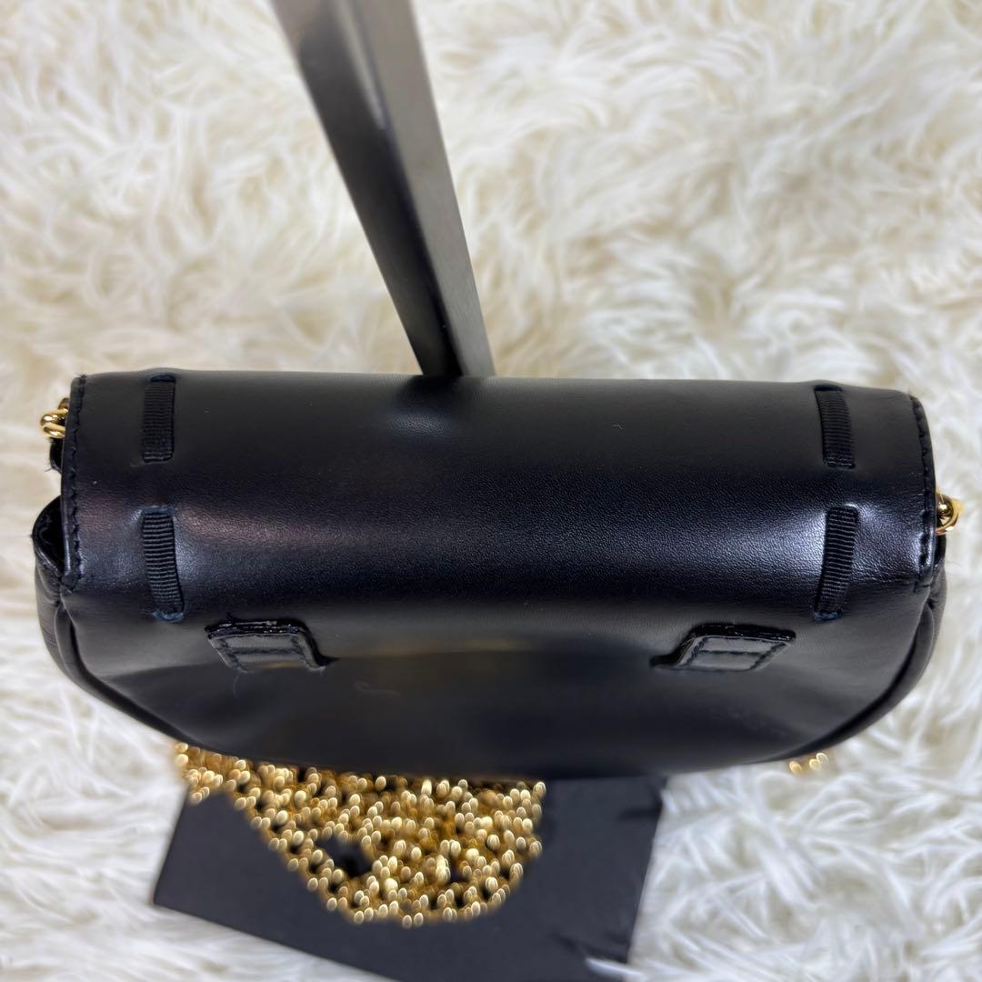 【美品✨】 フェラガモ ショルダーバッグ ヴァラリボン オールレザー