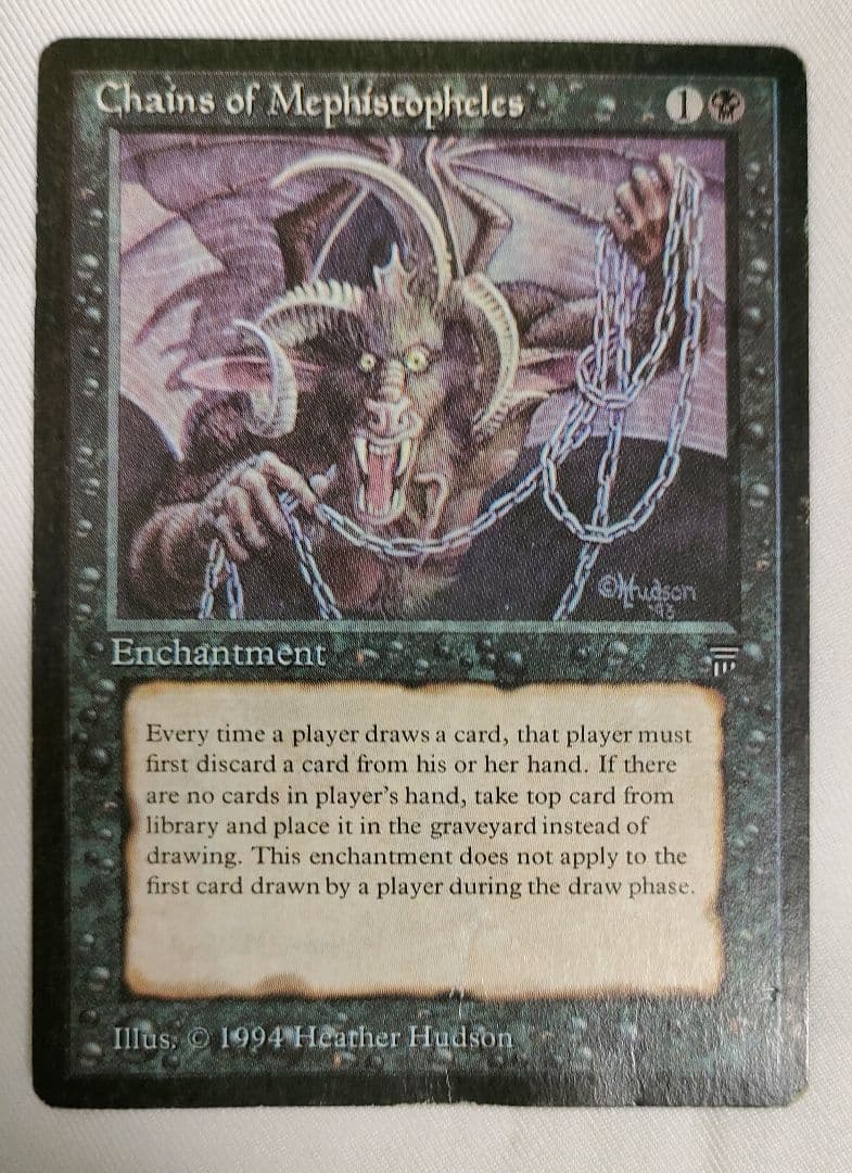 mtg chains of mephistopheles 英語