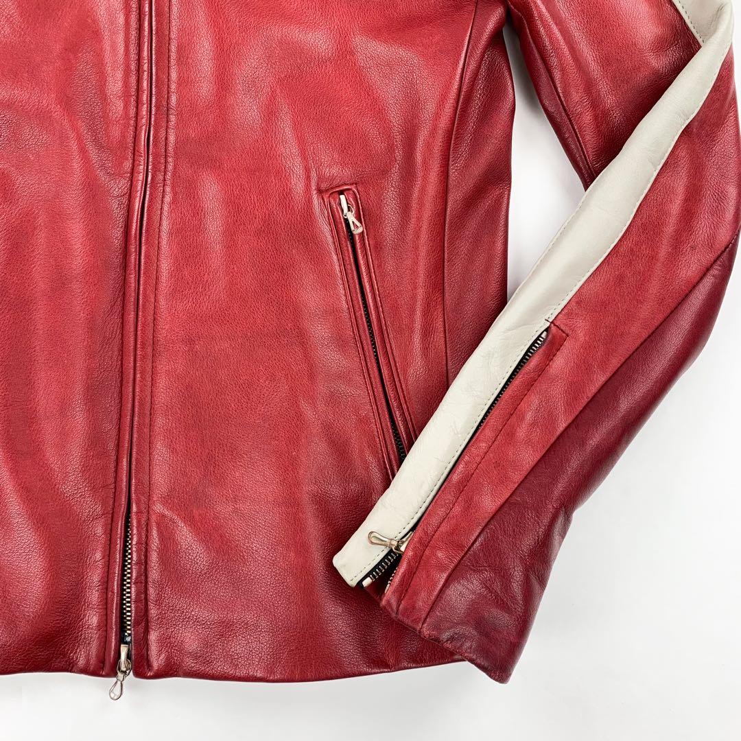 THEE OLD CIRCUS 襟付き レザージャケット シングルライダース - メルカリ