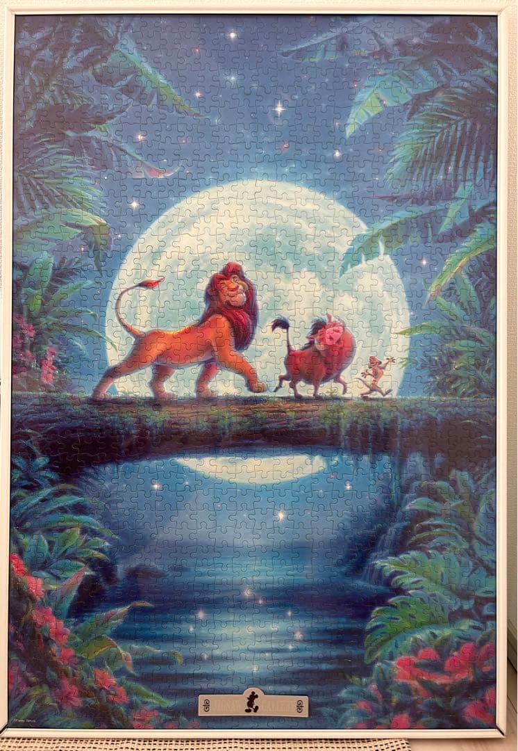 暗闇で光る⭐︎ライオンキング パズル 1000ピース 暗闇で光る