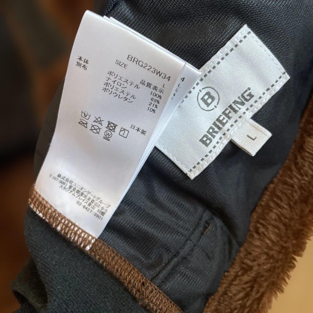 BRIEFING ブリーフィング フリースパーカー　ゴルフウェア　L