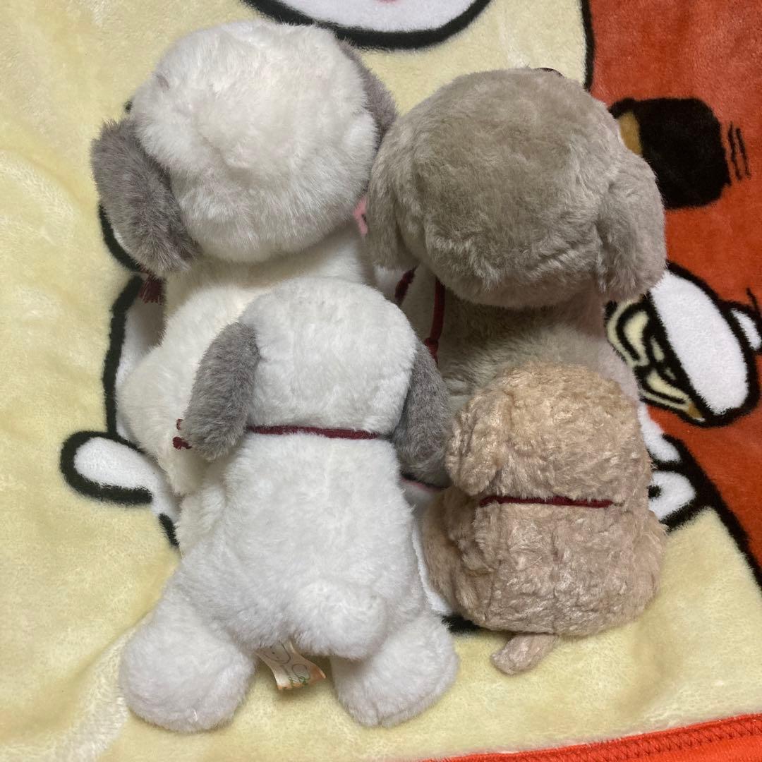 オリエンタルトーイ　うめ吉　ぬいぐるみ　4こセット　中古品