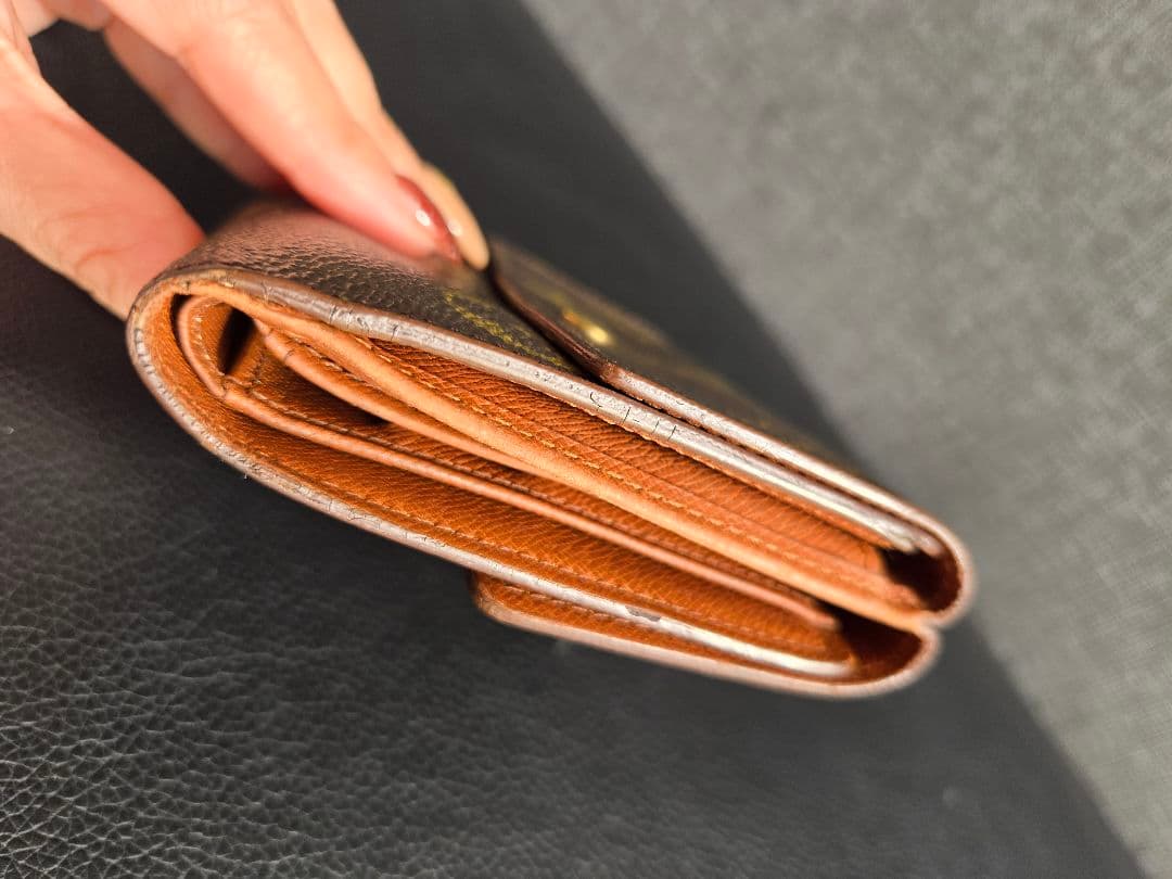 Louis Vuitton ルイヴィトン モノグラム 三つ折り財布☺︎