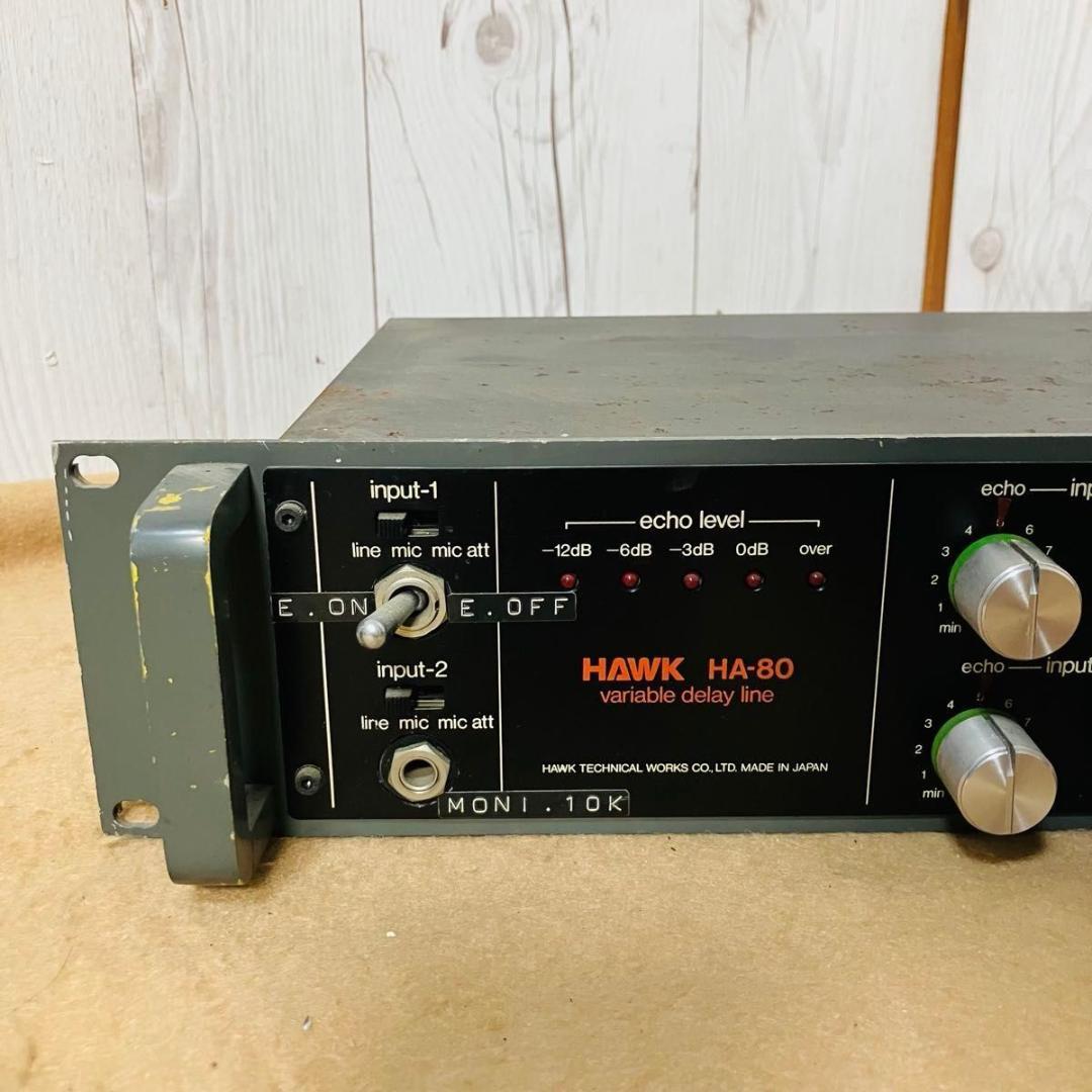 【希少】HAWK バリアブルディレイライン HA-80 ジャンク ホーク技研