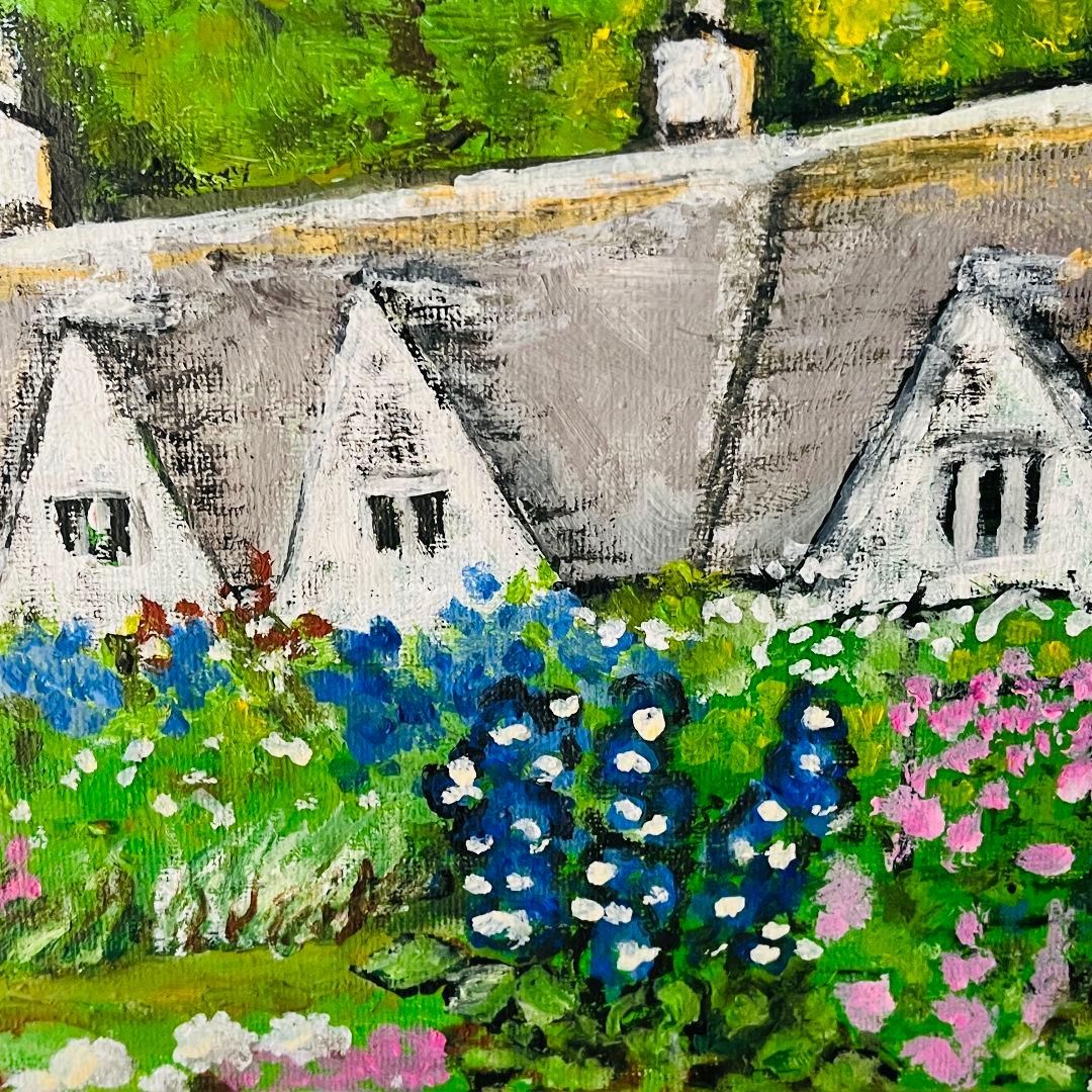 F4 油絵 コッツウォルズ - メルカリ