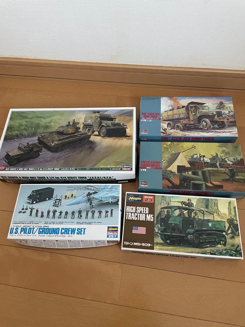 プラモデル1/72スケール ミリタリーモデルキットセット　15箱