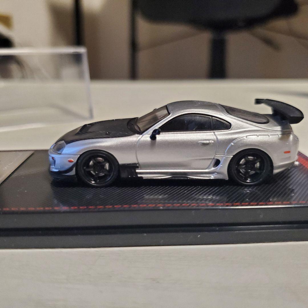 IGNITIONMODEL トヨタ スープラ RZ シルバー 1/64