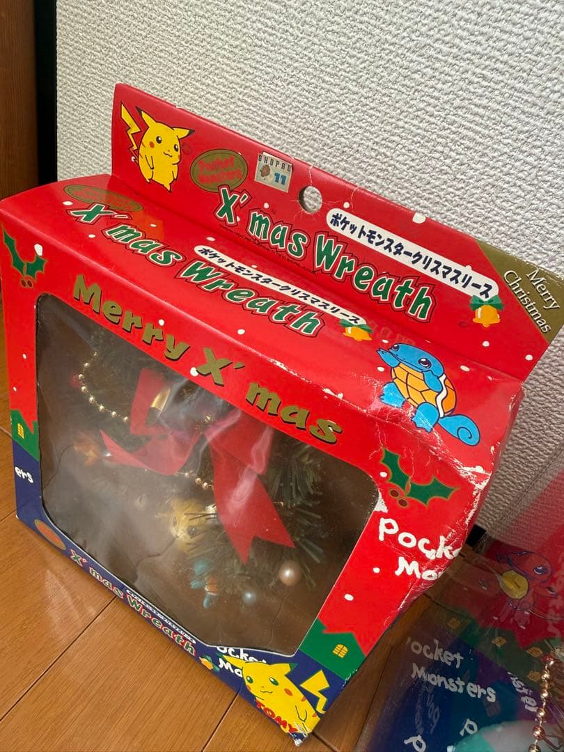 【希少】初代ポケモン クリスマスツリー リース セット フシギバナ レトロ 平成