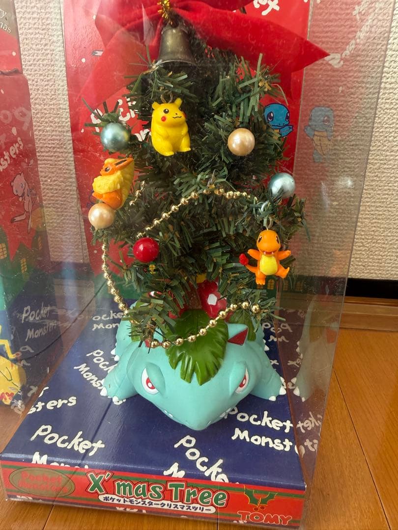 【希少】初代ポケモン クリスマスツリー リース セット フシギバナ レトロ 平成