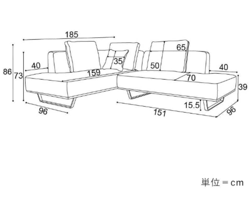 【引取可】クラスティーナ Libero（リベロ） ソファ①